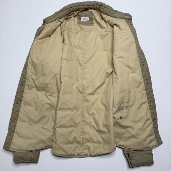 Apolis Global Citizen Quilted CPO Jacket Cotton Button Lightweight Winter - Picture 6 of 7